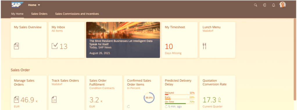 SAP GUI-Transaktionen in Fiori&nbsp;starten