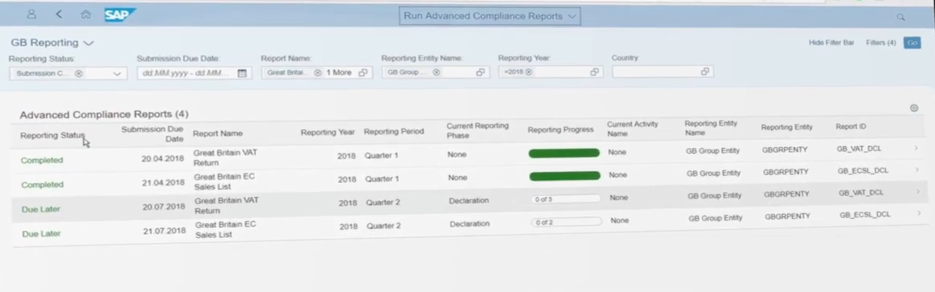SAP S/4 HANA DRC – Demo Teil 1: Reporting Unit erstellen und mit Online-Steuer-Portal verbinden